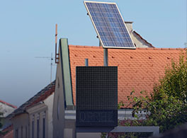 Solar car screen