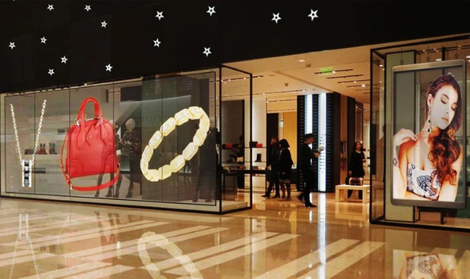 Boosting Sales with Transparent LED Displays